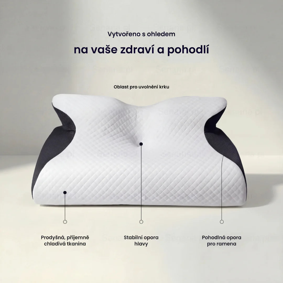 OrtoRelief: Ortopedický polštář 2.0