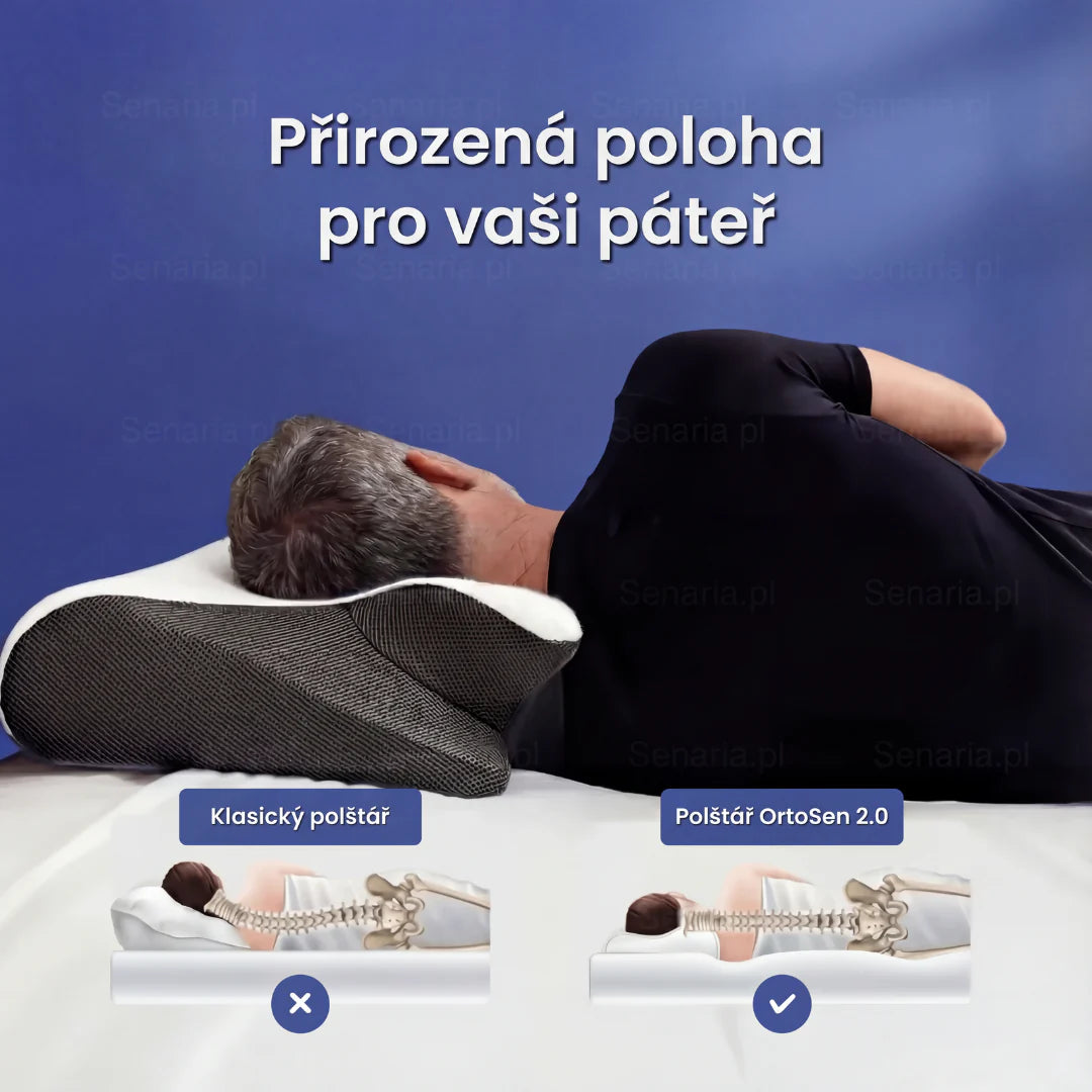 OrtoRelief: Ortopedický polštář 2.0